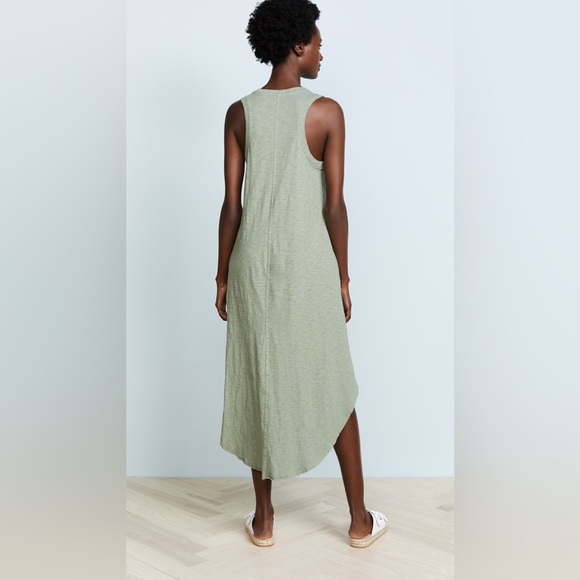 Z Supply Asymmetrical Reverie Sage Dress M - Picture 2 of 5